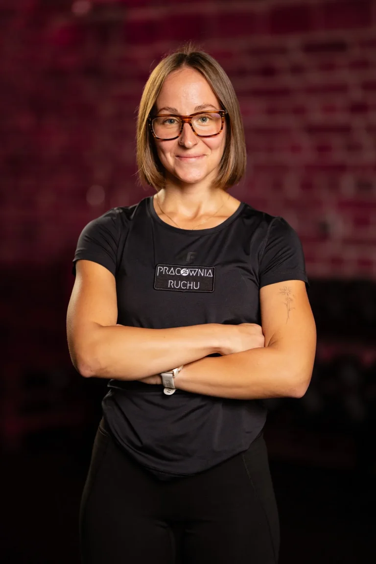 Dorota Bałko, trenerka przygotowania motorycznego i personalna w Pracowni Ruchu w Krakowie